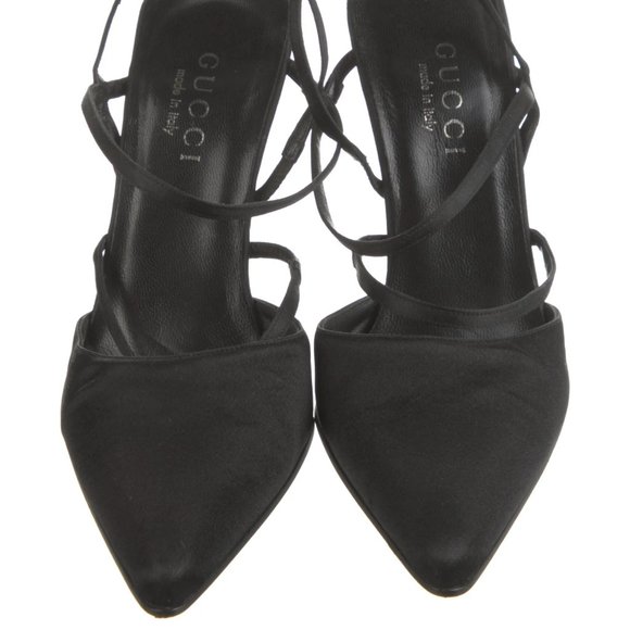 Gucci Slingback Strappy Heels - Picture 2 of 5